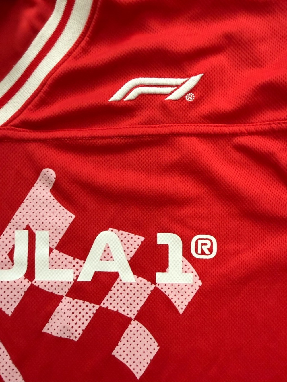 Formula 1 Red Short Sleeve Racing Tee - Picture 3 of 6